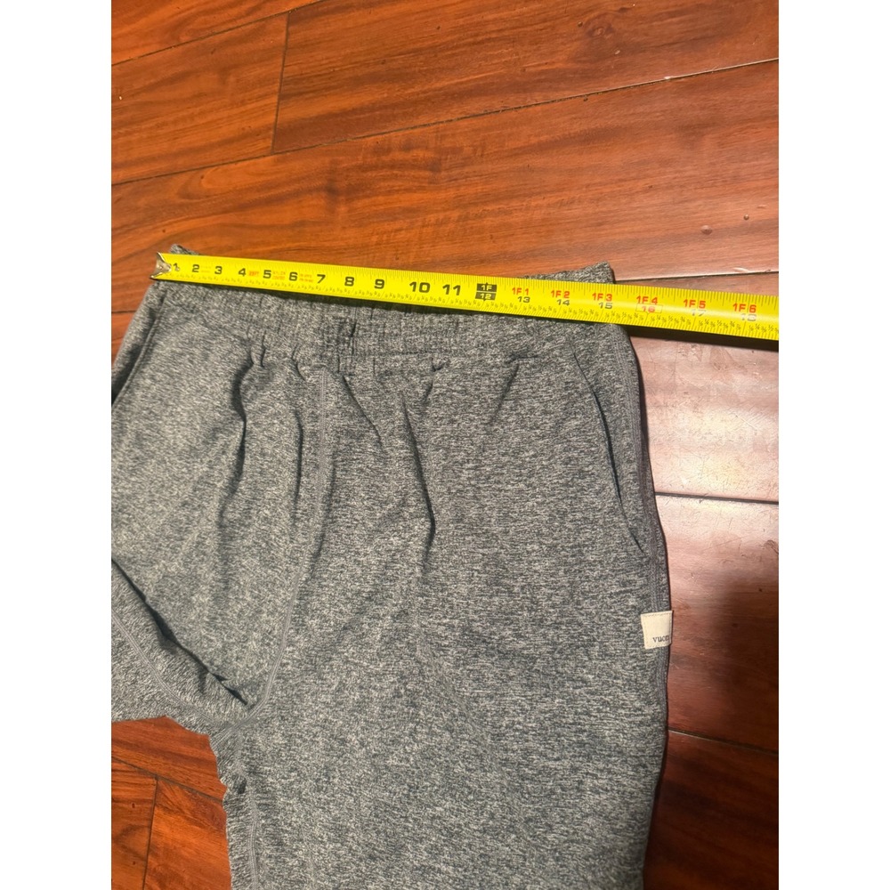Vuori Mens Grey Heather Performance Jogger Sweatpants Size Large Elastic Waist - Picture 5 of 10